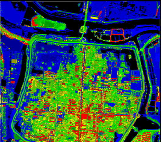 淮河流域行蓄泄洪區機載lidar